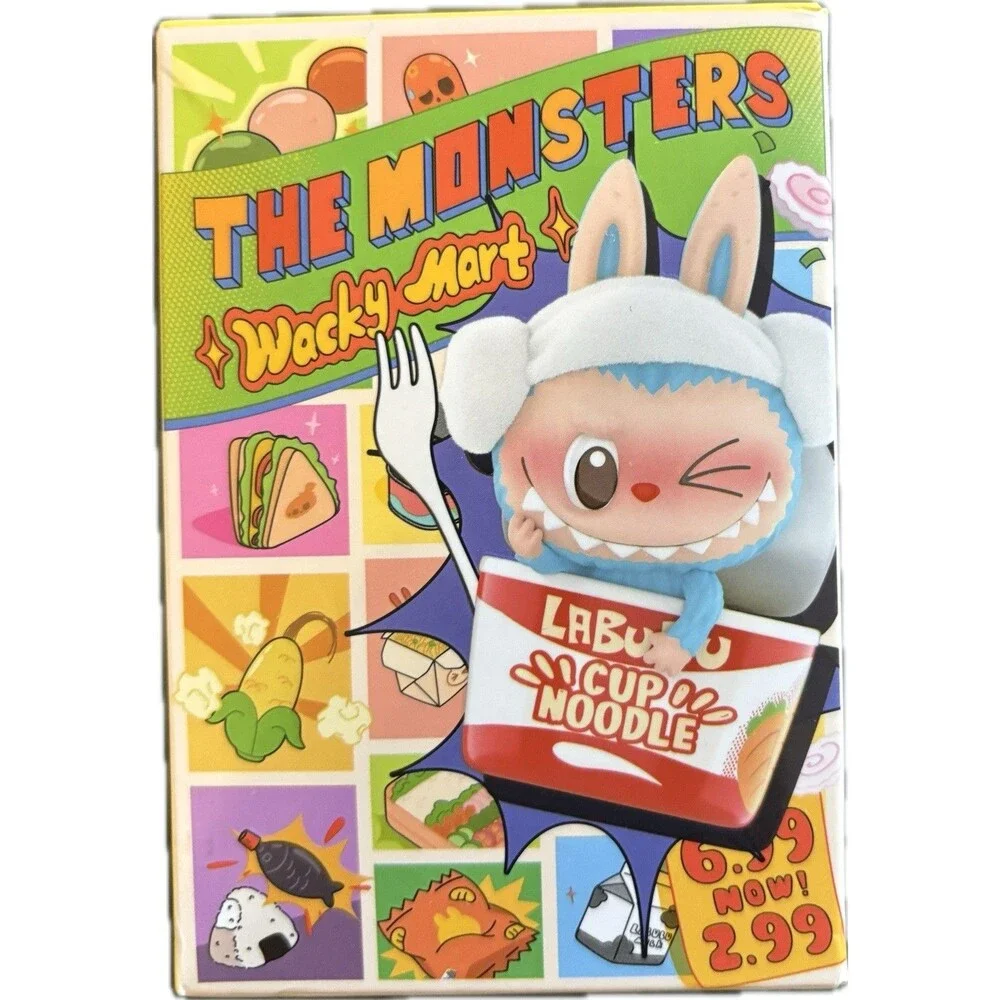 POP MART THE MONSTERS Wacky Mart Series Food Theme Blind Pack Figure